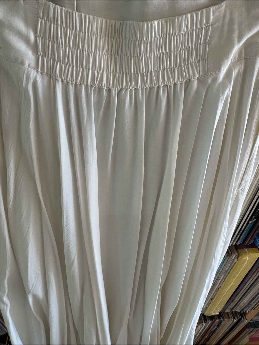 DRAMATIC PRICE DROP: NWT, VTG TO TO ‘n KO,2 deep pockets,subtle Pleated Maxi, P - Picture 4 of 10